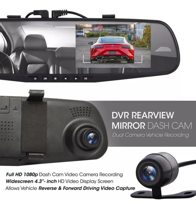 Retrovisor Doble Cámara - Total Vision