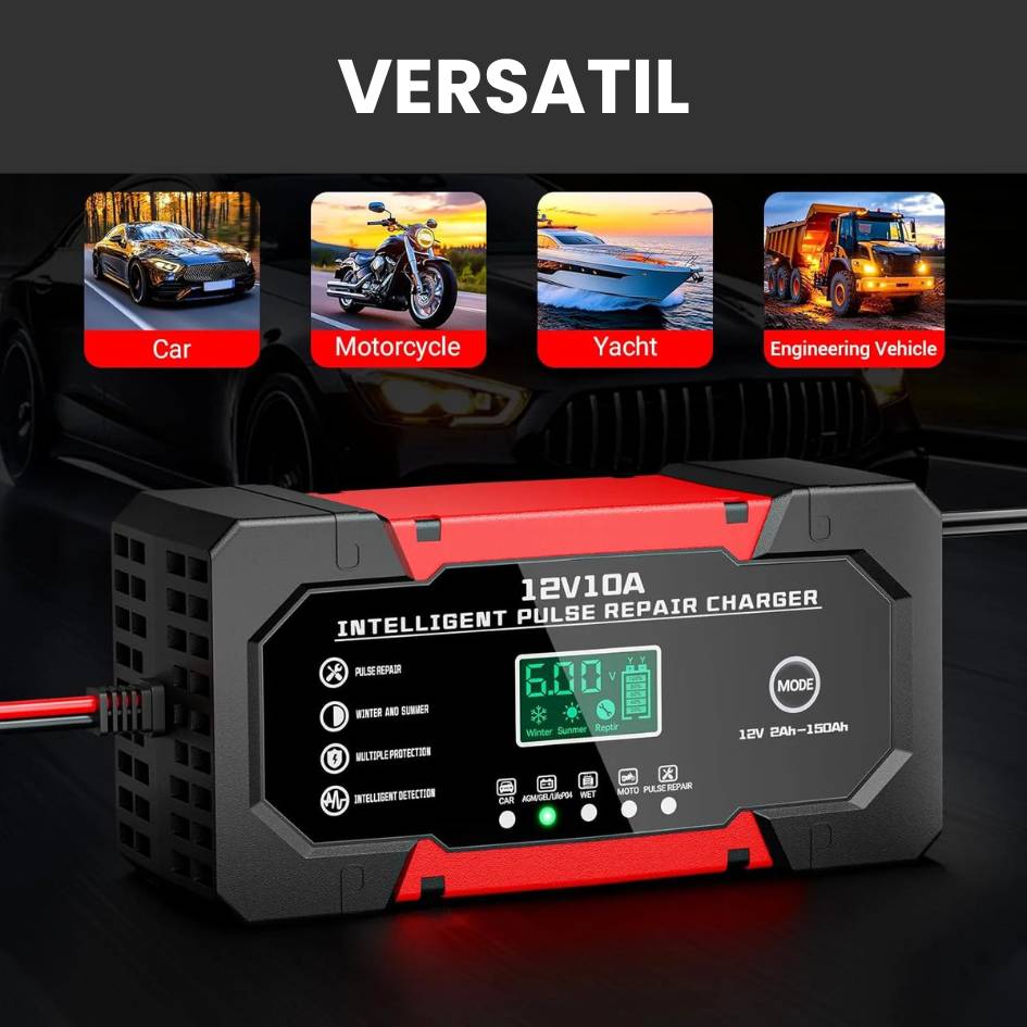 Cargador de Batería Inteligente - Recupera tu batería sin cambiarla