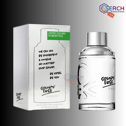 BENETTON - COLORS MAN FREE EDT MEN - 3.4 oz (100 ml)
