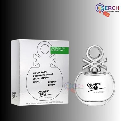 BENETTON - COLORS WOMAN FREE EDT WOMAN - 2.8 oz (80 ml)