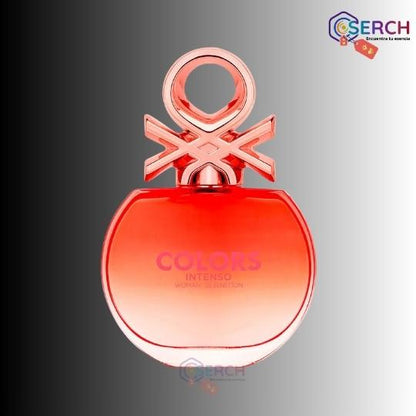 BENETTON - COLORS WOMAN ROSE INTENSO EDP WOMAN - 2.7 oz (80 ml)