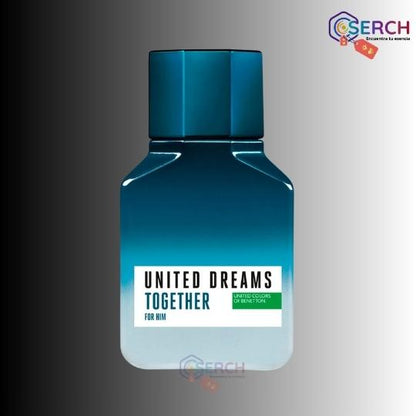 BENETTON - UNITED DREAMS TOGETHER EDT MEN - 3.4 oz (100 ml)