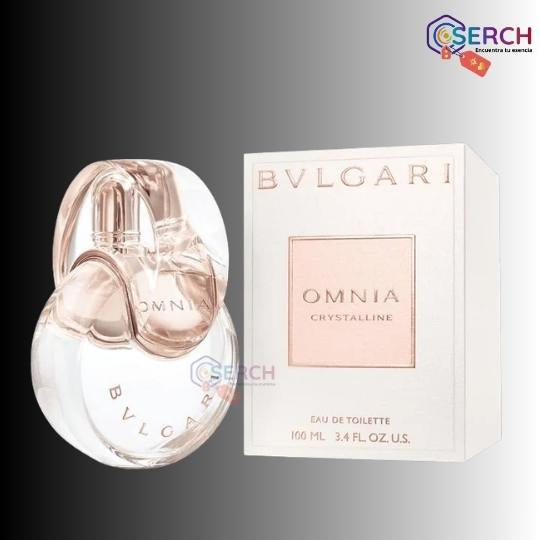 BVLGARI - OMNIA CRYSTALLINE EDT WOMAN - 3.4 oz (100 ml)