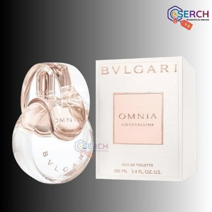 BVLGARI - OMNIA CRYSTALLINE EDT WOMAN - 3.4 oz (100 ml)