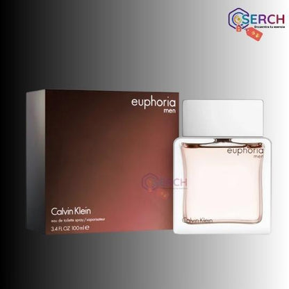 CALVIN KLEIN - EUPHORIA EDT MEN - 3.4 oz (100 ml)