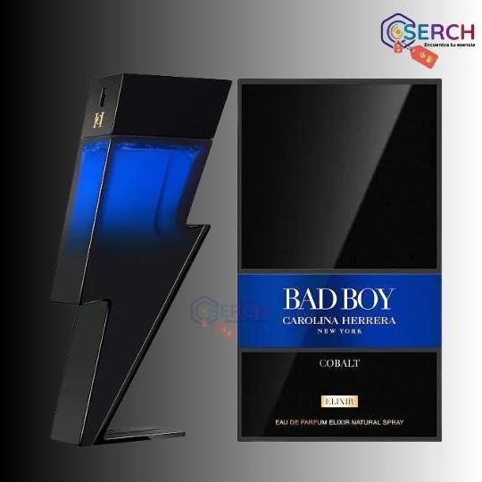 CAROLINA HERRERA - BAD BOY COBALT ELIXIR EDP MEN - 3.4 oz (100 ml)