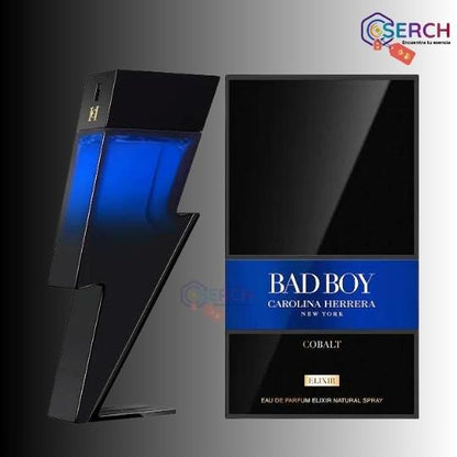 CAROLINA HERRERA - BAD BOY COBALT ELIXIR EDP MEN - 3.4 oz (100 ml)