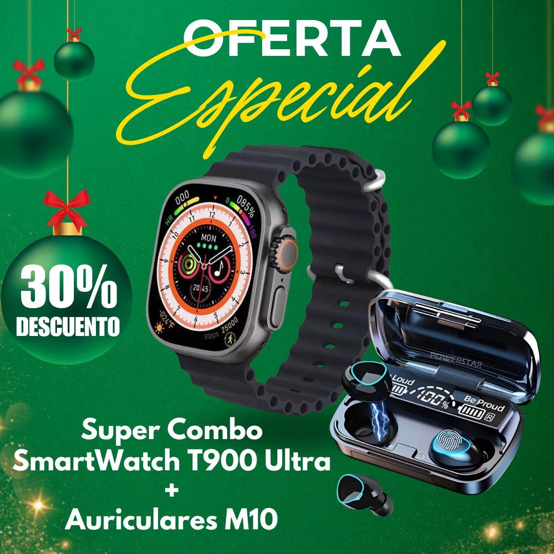 Combo Smartwatch + Auriculares