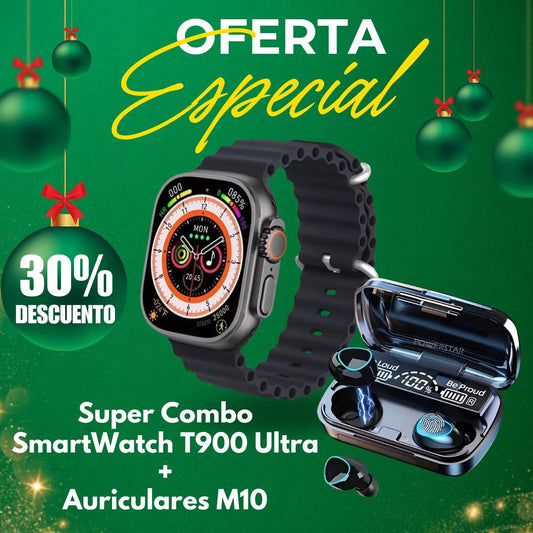 Combo Smartwatch + Auriculares