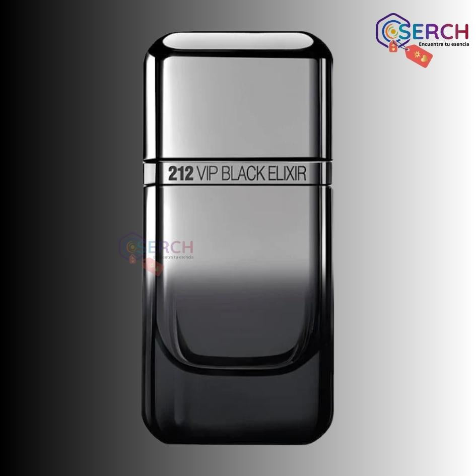 CAROLINA HERRERA – 212 VIP BLACK ELIXIR EDP MEN - 3.4 oz (100 ml)