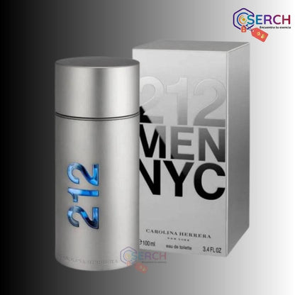 CAROLINA HERRERA - 212 MEN NYC EDT - 3.4oz (100 ml)