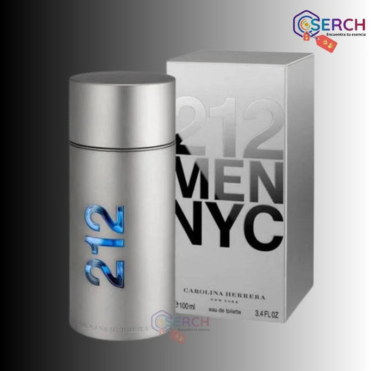 CAROLINA HERRERA - 212 MEN NYC EDT - 3.4oz (100 ml)