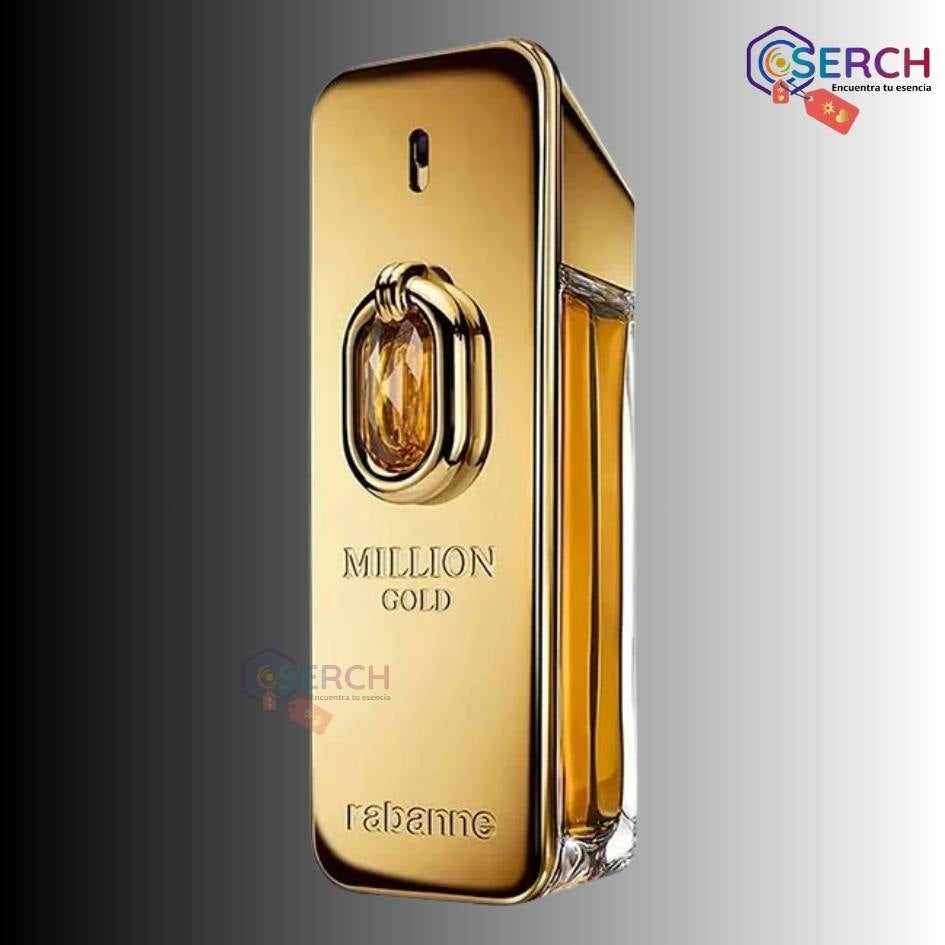 PACO RABANNE - 1 MILLION GOLD ELIXIR PARFUM INTENSE MEN - 3.4oz (100 ml)