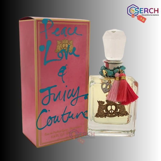 JUICY COUTURE - PEACE, LOVE & JUICY EDP WOMAN - 3.4ox (100 ml)