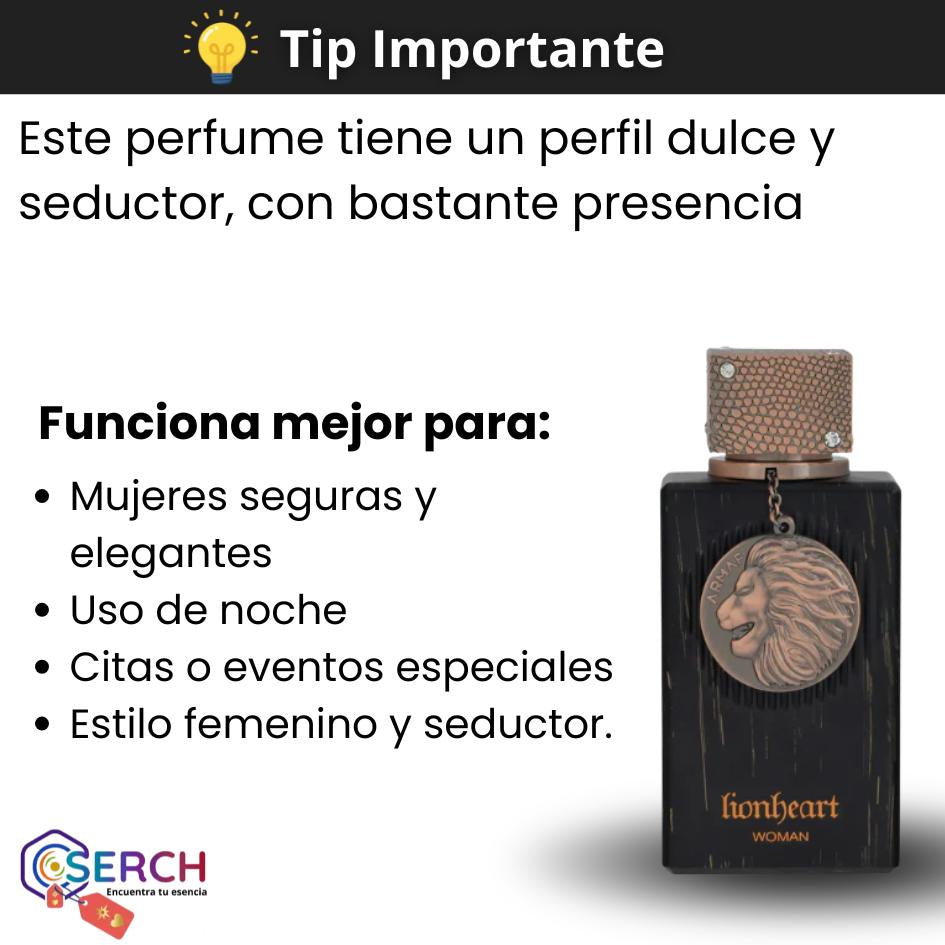 ARMAF CLUB DE NUIT LIONHEART EDP DAMA - 3.4oz - 100ml