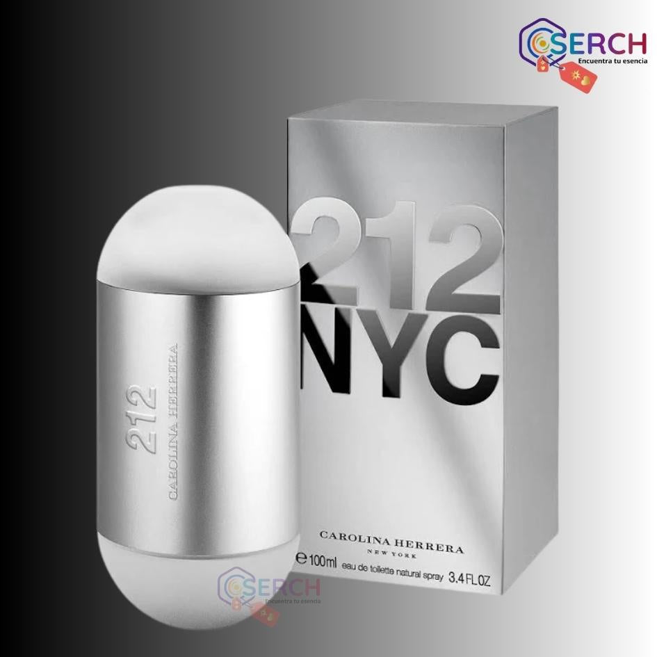 CAROLINA HERRERA - 212 NYC EDT WOMAN - 3.4oz (100 ml)