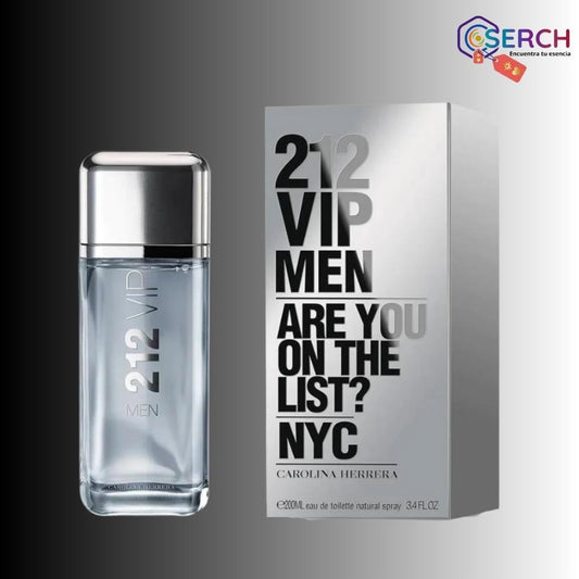 CAROLINA HERRERA - 212 VIP EDT MEN 3.4Oz - 100ml