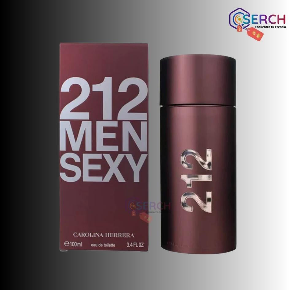 CAROLINA HERRERA – 212 MEN SEXY EDT - 3.4 oz (100 ml)
