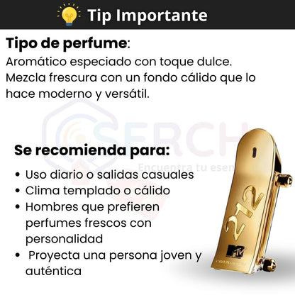 CAROLINA HERRERA – 212 MEN HEROES MTV EDT -  3oz (100 ml)
