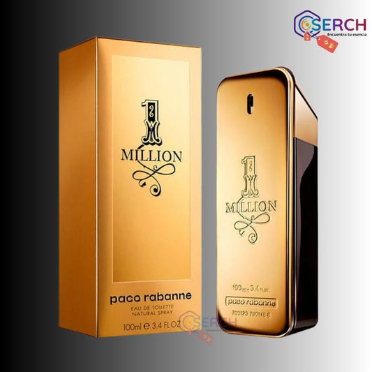 PACO RABANNE - 1 MILLION EDT MEN - 3.4oz (100 ml)