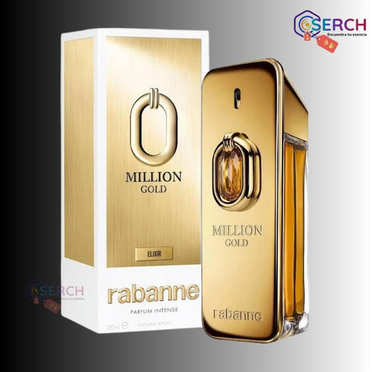 PACO RABANNE - 1 MILLION GOLD ELIXIR PARFUM INTENSE MEN - 3.4oz (100 ml)