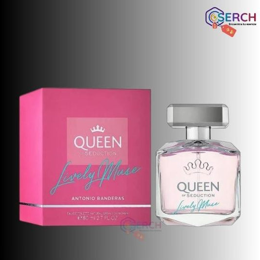 ANTONIO BANDERAS – QUEEN OF SEDUCTION LIVELY MUSE EDT WOMAN - 2.7 oz (80 ml)