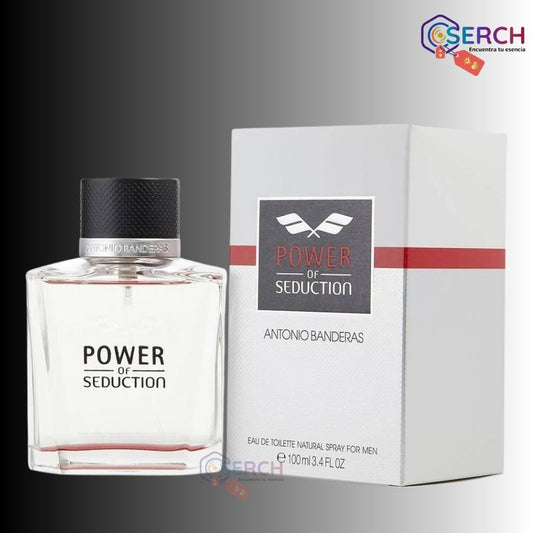 ANTONIO BANDERAS - POWER OF SEDUCTION EDT MEN - 3.4 oz (100 ml)