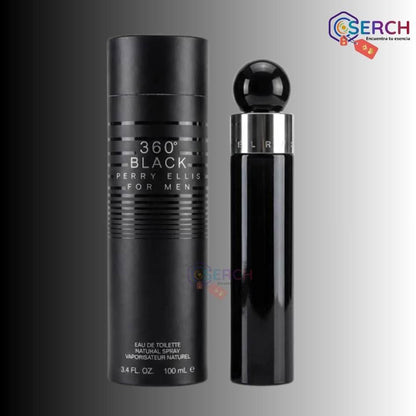 PERRY ELLIS - 360 BLACK EDT MEN - 3.4oz (100 ml)