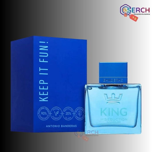 ANTONIO BANDERAS - KING OF SEDUCTION SUMMERLAND EDT MEN - 3.4oz (100 ml)