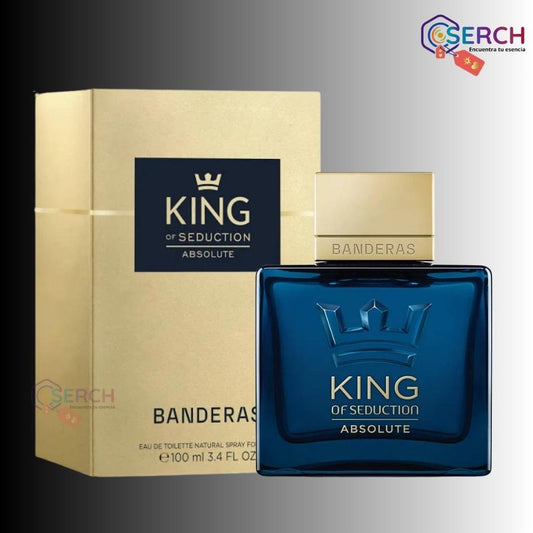 ANTONIO BANDERAS – KING OF SEDUCTION ABSOLUTE EDT MEN - 3.4oz (100 ml)