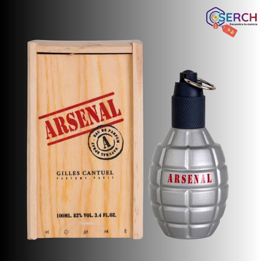 GILLES CANTUEL - ARSENAL GREY EDP MEN - 3.4oz - 100ml