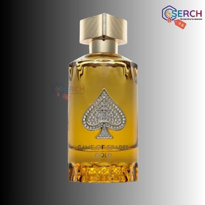 GAME OF SPADES - GOLD PARFUM UNISEX - 3.4 oz (100 ml)