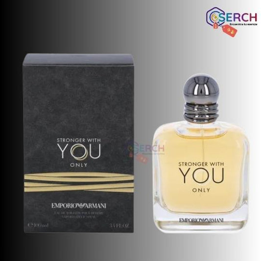 GIORGIO ARMANI - STRONGER WITH YOU ONLY EDT MEN - 3.4 oz (100 ml)