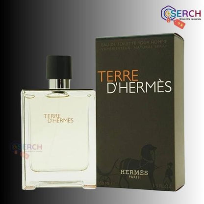 HERMÈS - TERRE D’HERMES EDT MEN - 3.4 oz (100 ml)