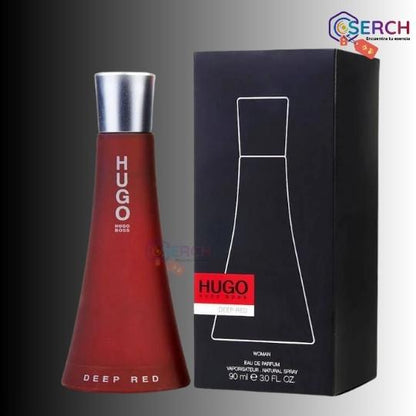 HUGO BOSS - DEEP RED EDP WOMAN - 3 oz (90 ml)