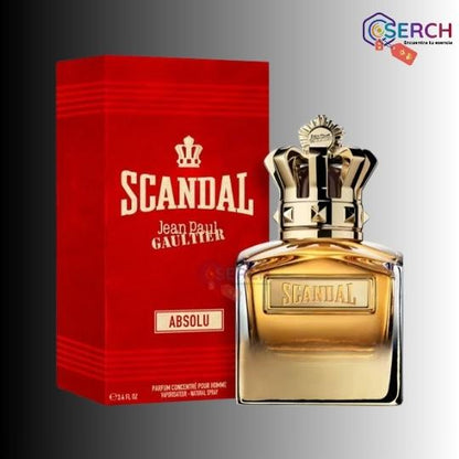 JEAN PAUL GAULTIER - SCANDAL ABSOLU PARFUM MEN - 3.4 oz (100 ml)