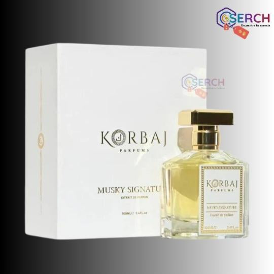 KORBAJ - MUSKY SIGNATURE EXTRACTO UNISEX - 3.4 oz (100 ml)