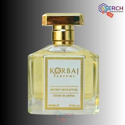 KORBAJ - MUSKY SIGNATURE EXTRACTO UNISEX - 3.4 oz (100 ml)