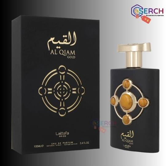 LATTAFA - AL QIAM GOLD EDP MEN - 3.4 oz (100 ml)