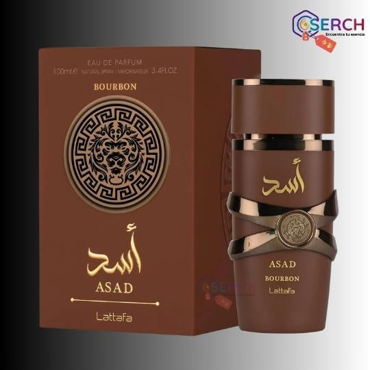 LATTAFA - ASAD BOURBON EDP MEN - 3.4 oz (100 ml)