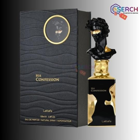 LATTAFA - HIS CONFESSION EDP MEN - 3.4 oz (100 ml)