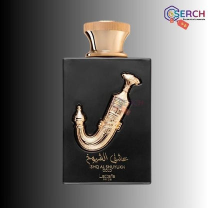 LATTAFA - ISHQ AL SHUYUKH GOLD EDP UNISEX - 3.4 oz (100 ml)