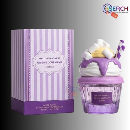 LATTAFA - MALLOW MADNESS GIVE ME GOURMAND EDP WOMAN - 2.5 oz (75 ml)