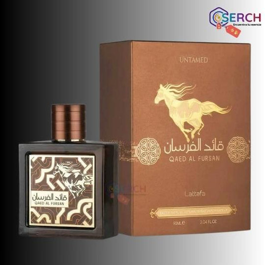 LATTAFA - QAED AL FURSAN UNTAMED EDP MEN - 3.4 oz (100 ml)