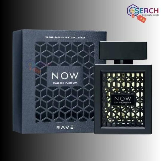 LATTAFA - RAVE NOW BLACK EDP MEN - 3.4 oz (100 ml)