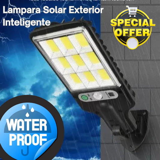 Lámpara LED solar Inteligente