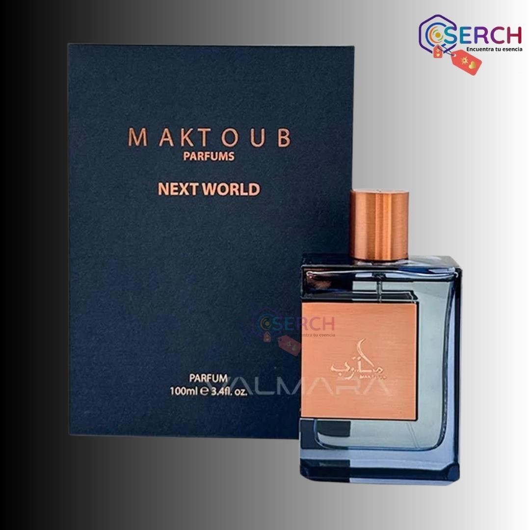 MAKTOUB - NEXT WORLD PARFUM MEN - 3.4 oz (100 ml)