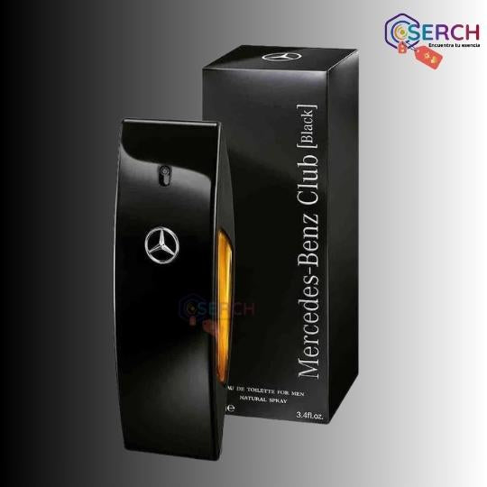 MERCEDES BENZ - CLUB BLACK EDT MEN - 3.4 oz (100 ml)