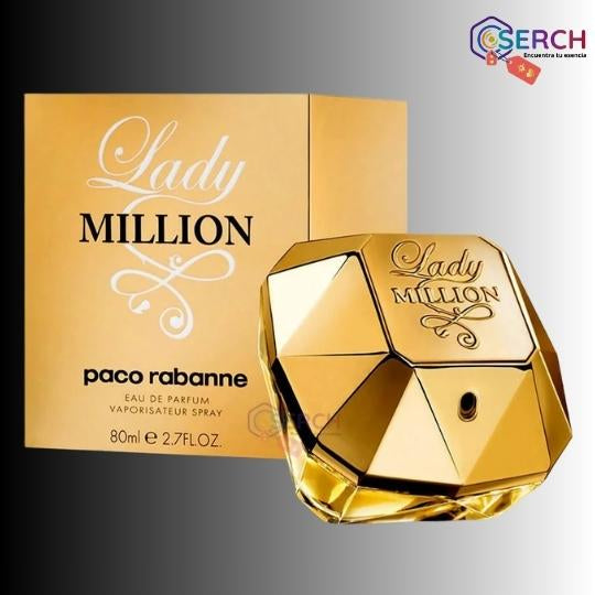 PACO RABANNE - LADY MILLION EDP WOMAN - 2.7 oz (80 ml)
