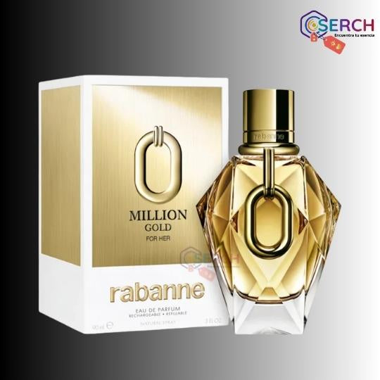 PACO RABANNE - LADY MILLION GOLD EDP WOMAN - 3 oz (90 ml)